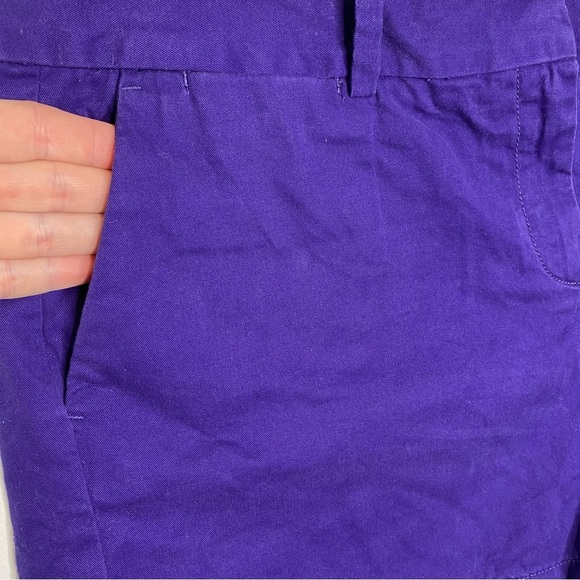 Loft Purple Shorts - Picture 6 of 9